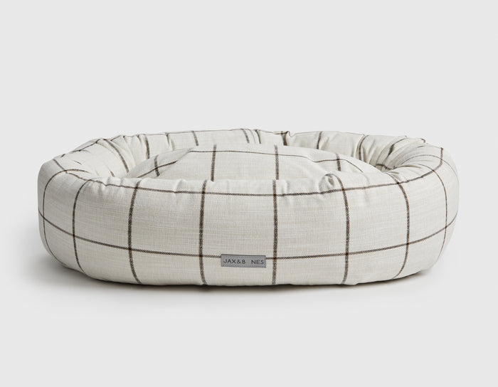 Social Club Pearl Donut Dog Bed