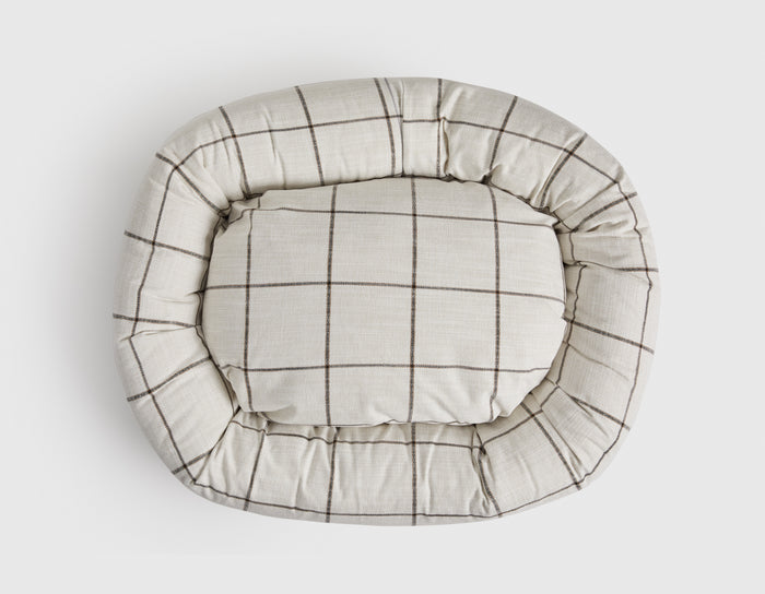 Social Club Pearl Donut Dog Bed
