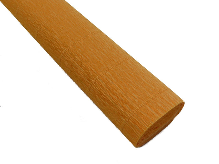 Heavyweight Italian crepe paper is perfect for paper flowers. "Goldenrod" reminds us of rich, creamy butter.