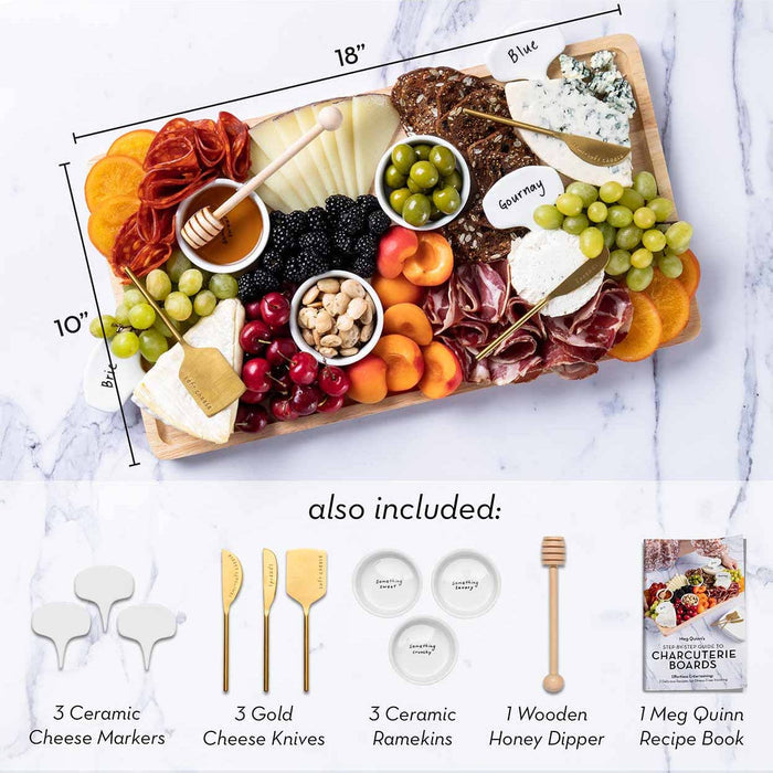 Sophistiplate | Meg Quinn Charcuterie Board & Accessories Kit