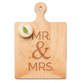 Sophistiplate | Mr. & Mrs. Artisan Maple Paddle Board, 9"x6"