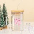 Square Glass Cup | Assorted Styles