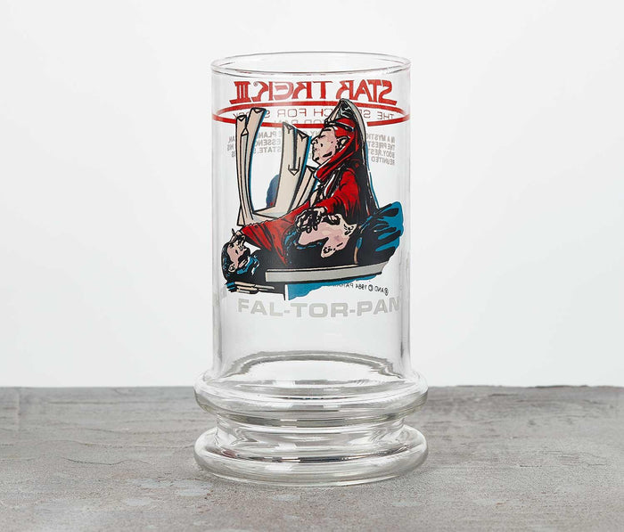 Vintage Star Trek movie memorabilia Drinking Glass - lollygag
