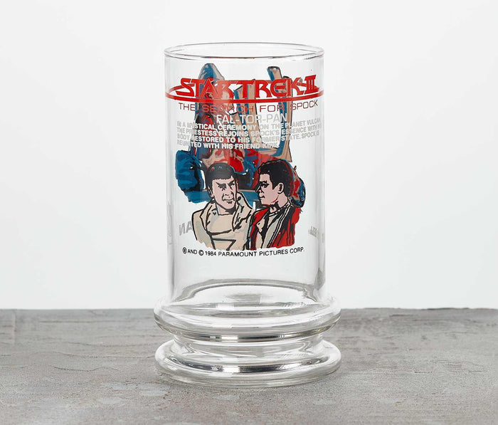 Vintage Star Trek movie memorabilia Drinking Glass - lollygag