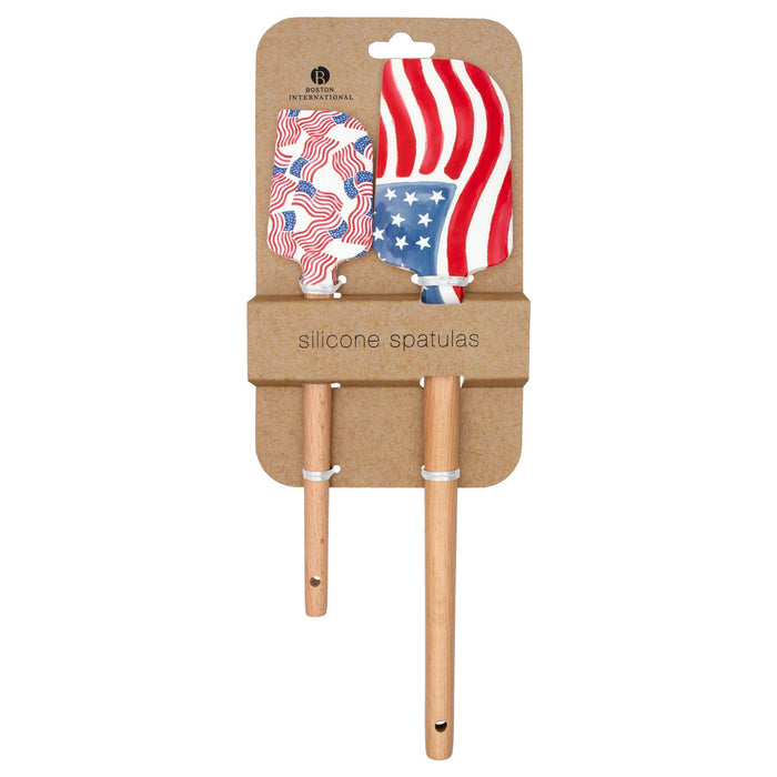 Stars & Stripes Silicone Spatula Set