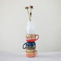 Stoneware Owl Vase