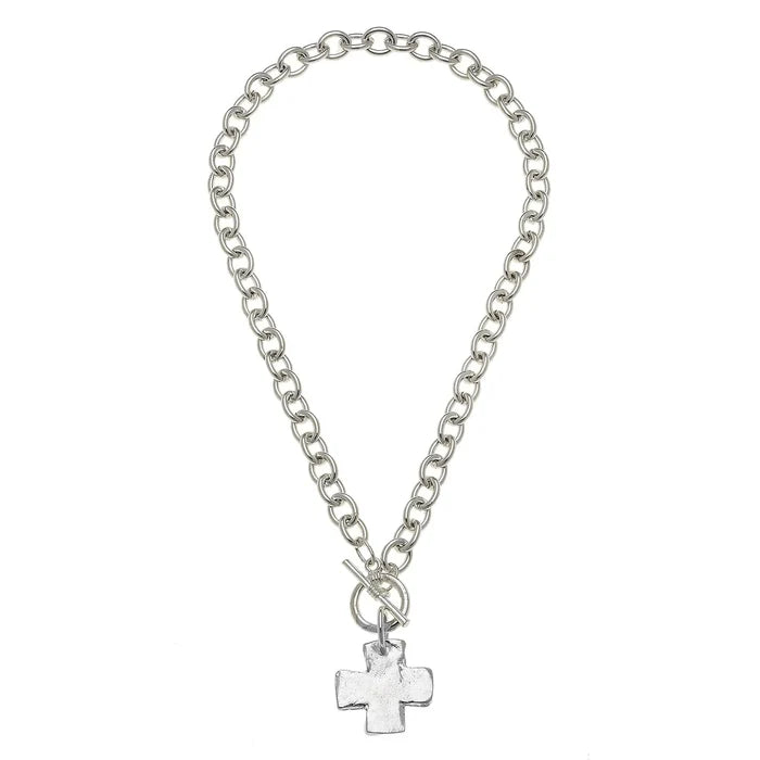 Susan Shaw | Cross Toggle Necklace