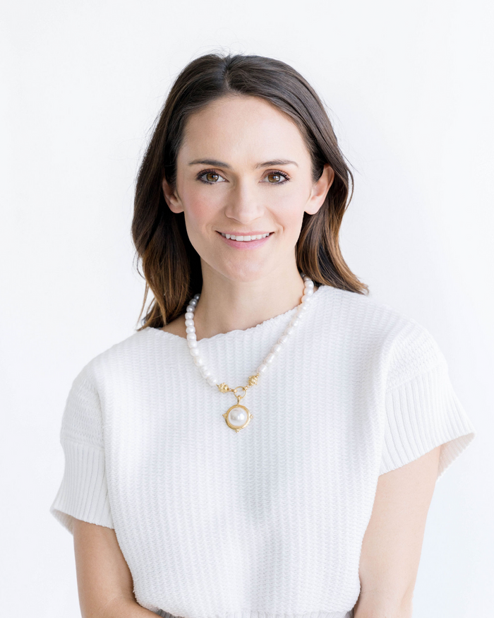 Susan Shaw | Freshwater Pearl Cab Necklace