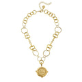 Susan Shaw | Gold Equestrian w/Horse Bit Necklace