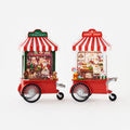 Swirly Glitter Santa Workshop Lantern