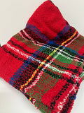 Tartan Chenille Blanket, Assorted Styles
