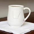 The Royal Standard | Arkansas Embossed coffee mug