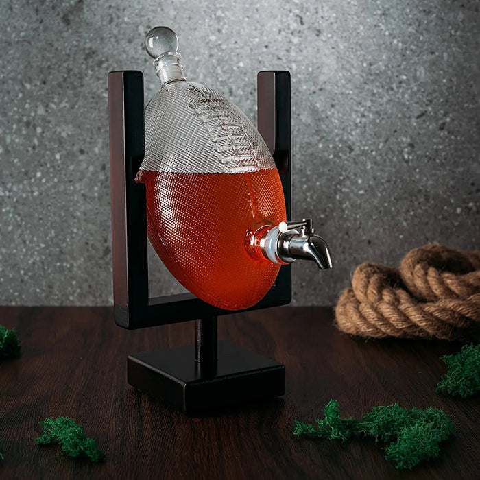 The Wine Savant | Football Decanter Set