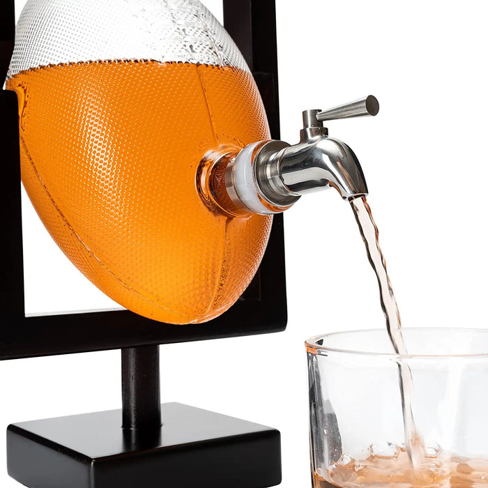 The Wine Savant | Football Decanter Set