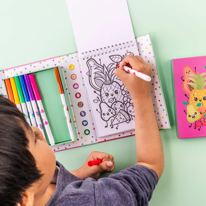 Tiger Tribe | Fruity Cutie Scented Colouring Book
