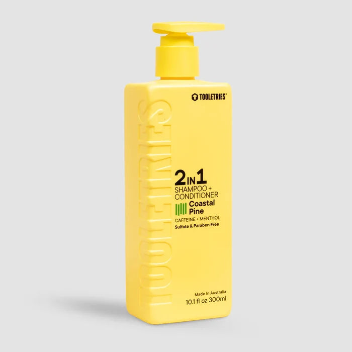Tooletries | 2 in 1 Shampoo & Conditioner | Coastal Pine