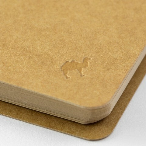 TRAVELER'S company Blank Kraft SPIRAL RING NOTEBOOK- Vertical A5 Slim