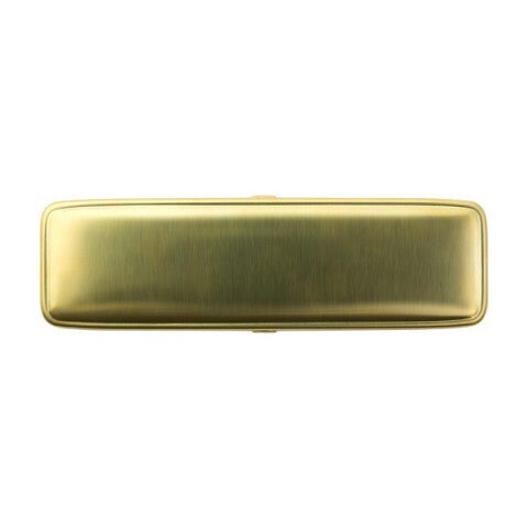 This solid brass pen case is the perfect match for TRAVELER'S COMPANY pens and pencils- it will develop a wonderful patina with use and age.