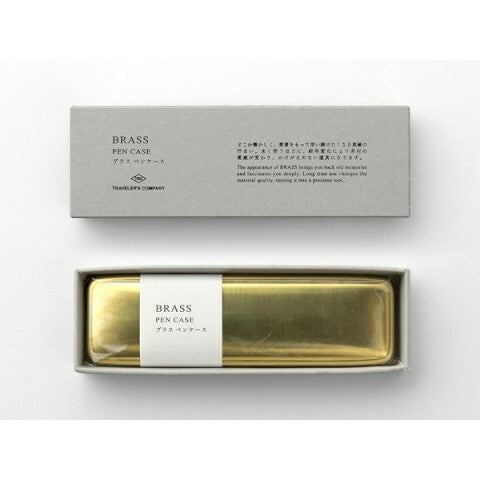 TRAVELER'S COMPANY BRASS PEN CASE