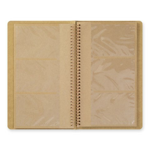 Another wonderful, new addition from Traveler's Company- a  portable card file notebook.