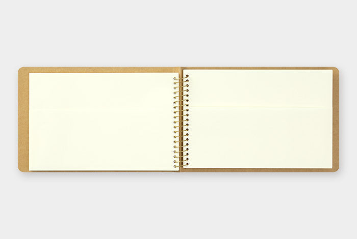 The notebook measures approximately 7.5 by 5 inches (H130 x W193x D18mm) so it will easily fit in a bag for taking along on your adventures.