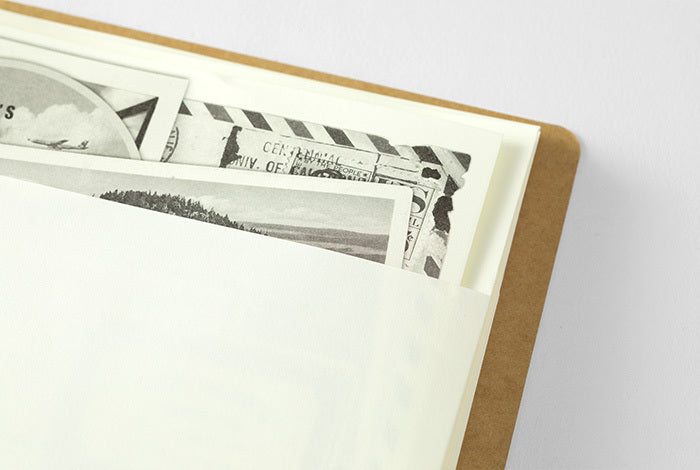 The Traveler's Company Spiral notebook can also be personalized with a wide variety of products to help you create a notebook perfect for your lifestyle.
