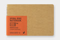 Midori Spiral Ring Notebook- Photo File, Horizontal orientation in B6 size.
