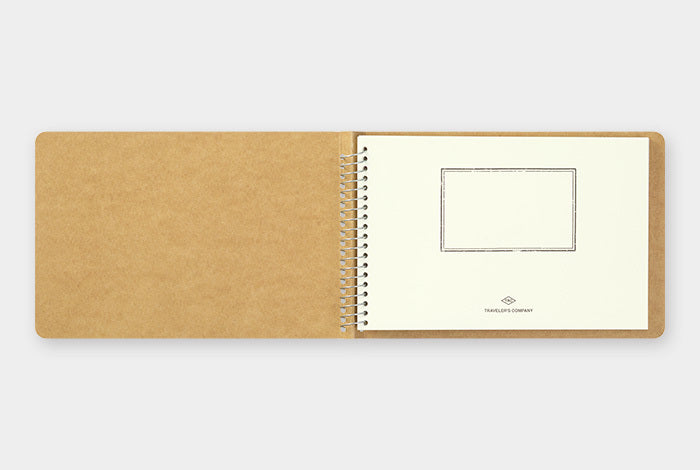 The notebook measures approximately 7.5 by 5 inches (H130 x W193 x D18mm) so it will easily fit in a bag.