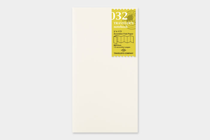 TRAVELER'S notebook Accordion Fold Paper Notebook