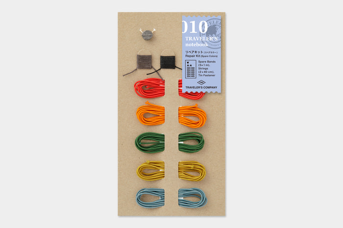 TRAVELER'S notebook Refill- New Style Repair Kit- Spare Colors