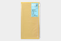 Midori Traveler's Notebook Refill- Regular Size-  Zipper Pocket makes your notebook much more practical.