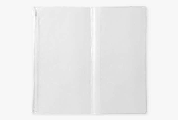 Use the Zipper Pocket inside your Midori Traveler's Notebook to make your notebook like a wallet.