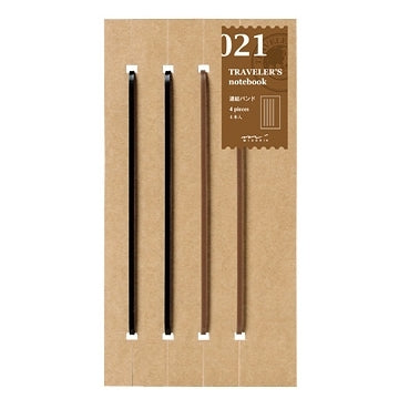 Midori Traveler's Notebook Refill-Regular Size- Binding Bands make your notebook more versatile.