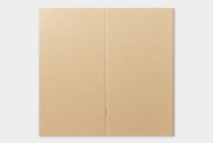 The TRAVELER'S notebook Kraft Paper Notebook Refill features high quality paper.