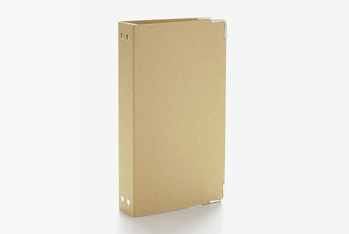 Keep your Midori Refills safe in this kraft binder.