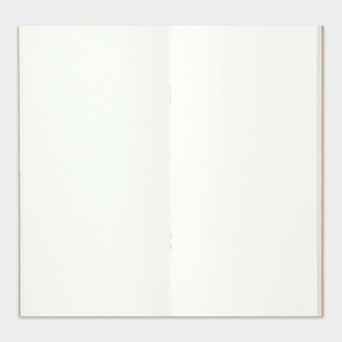 Each Midori Travelers Notebook Starter Kit comes with a blank insert.