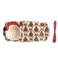 Tree Tray and Santa Tidbit Set
