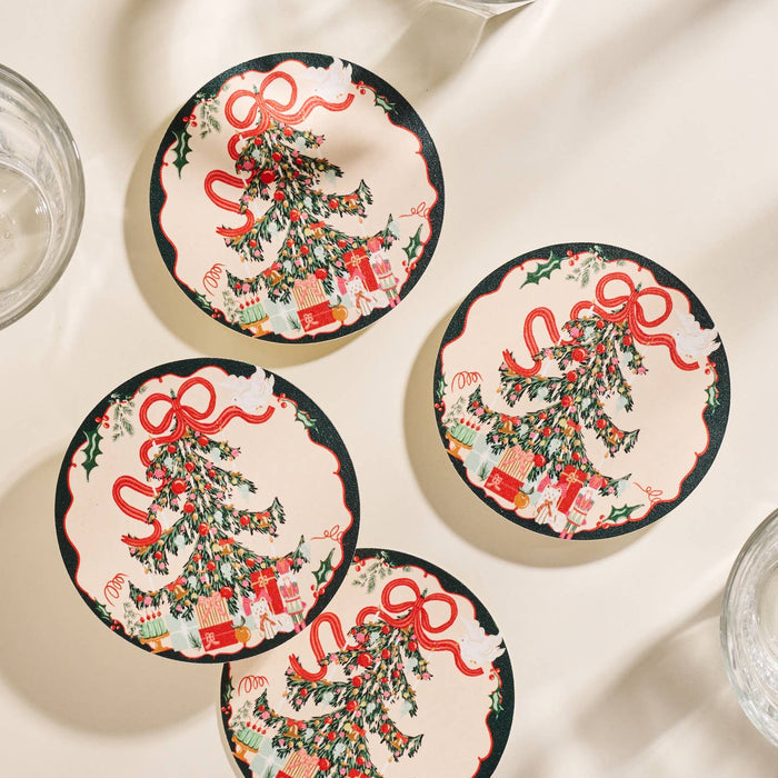 Tree Trimming Coasters | Set of 4