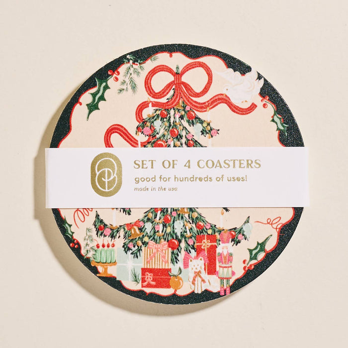 Tree Trimming Coasters | Set of 4