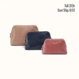 Tri-Pouch in Polished Leather