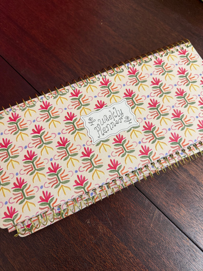 Tropical Weekly Planner Pad