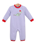 Trotter Street Kids | Christmas Dino Romper, Assorted Sizes