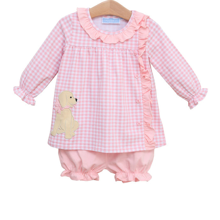 Trotter Street Kids | Puppy Bloomer Set, Assorted Sizes