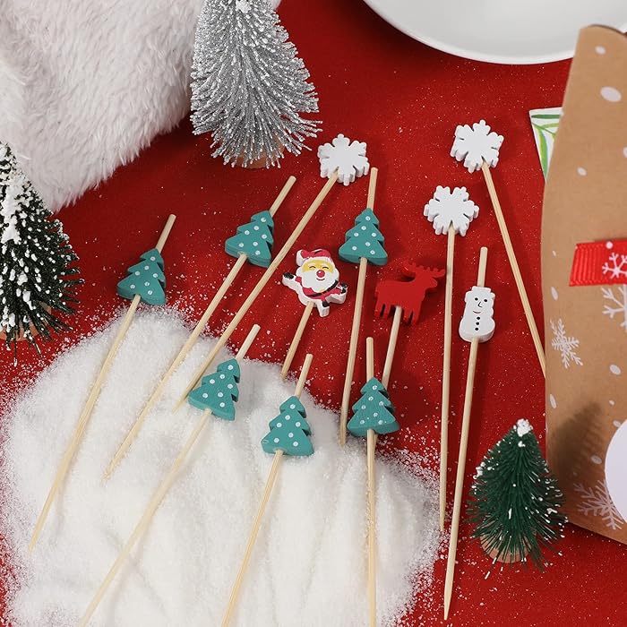 Two's Company | Christmas Cocktail Hour Picks, Assorted Styles