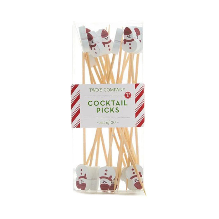 Two's Company | Christmas Cocktail Hour Picks, Assorted Styles