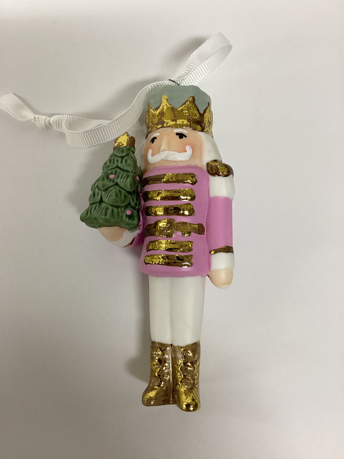 Two's Company | Nutcracker Hand-Painted Ornament, Assorted Colors