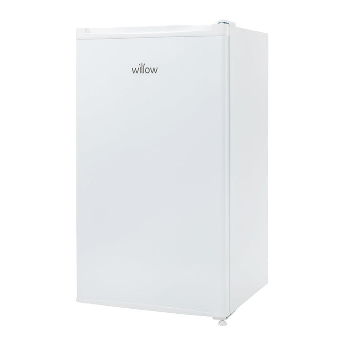 Under Counter Fridge 94L Adjustable Thermostat Reversible Door White