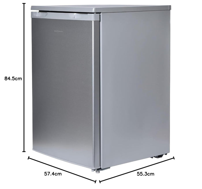 Under Counter Larder Fridge 133L 55cm Silver Reversible Door