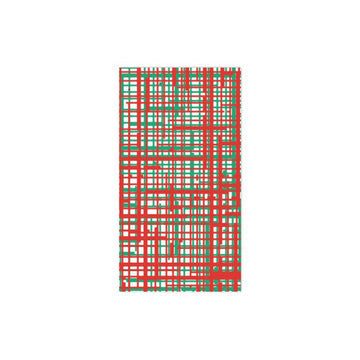 Vietri - Papersoft Plaid Green & Red