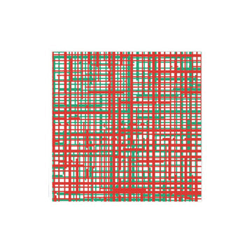 Vietri - Papersoft Plaid Green & Red